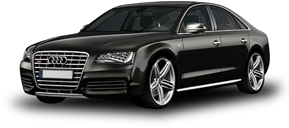 Audi S8 Png Isolated Hd (black)