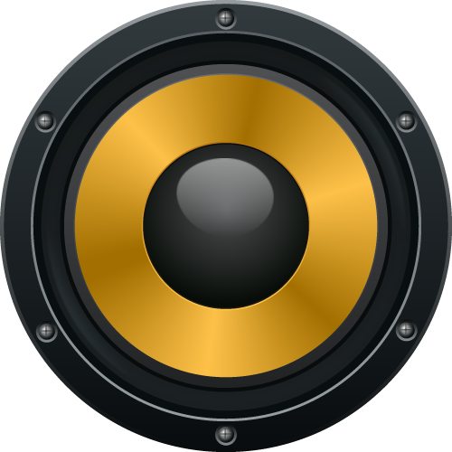 Audio Speakers Subwoofer Png Clipart (black, olive, indigo, white)