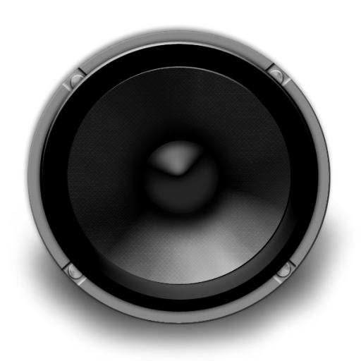 Audio Speakers Subwoofer Png File (black)