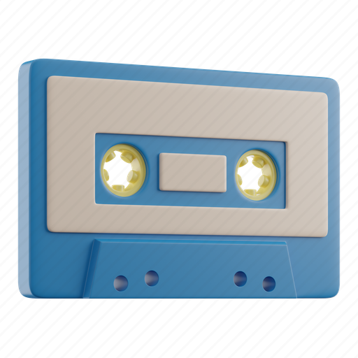 Audio Tape Png Hd Isolated (silver, black, indigo)