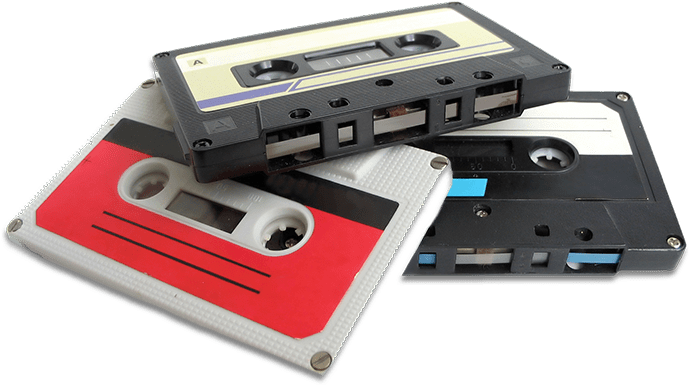 Audio Tape Png Photo (white, black, chocolate, indigo)