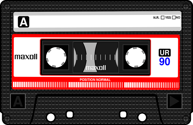 Audio Tape Png Transparent (white, black)