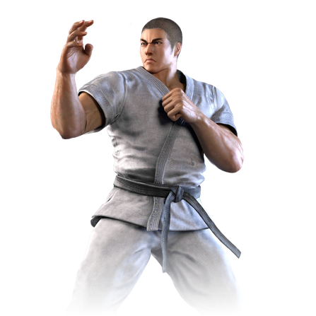 Judo Karate Male Fighter Png Image (gray, silver, black)