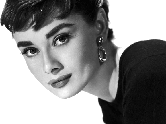 Audrey Hepburn Png Hd Isolated (white, black)