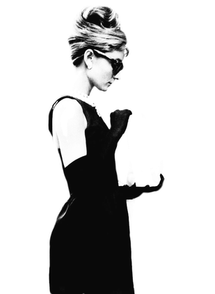 Audrey Hepburn Png Photos (white, black)