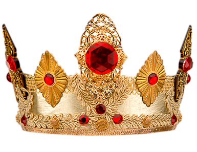 Queen Crown Golden Png Clipart (maroon, salmon, black, beige)