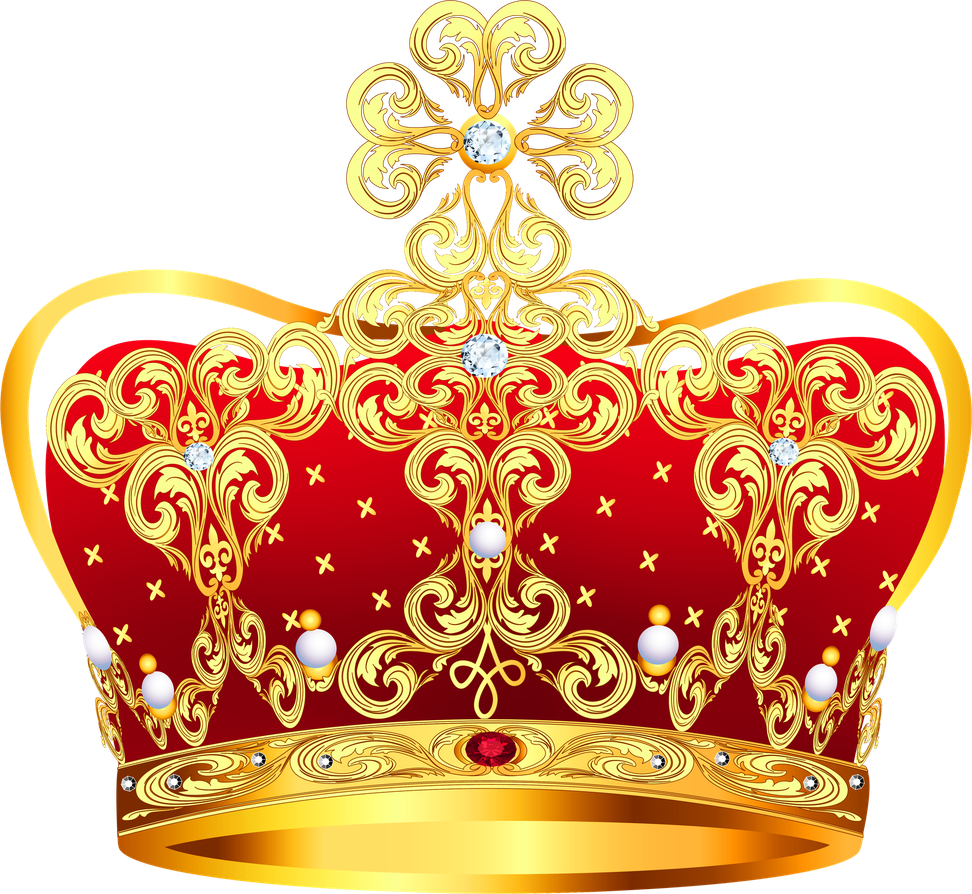 Queen Crown Golden Png Image (salmon, white, black, maroon)