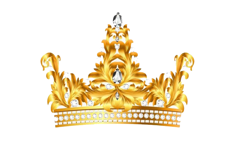 Queen Crown Png Clipart (white)