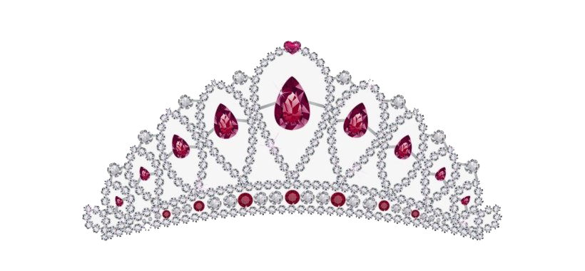 Queen Crown Png File (silver, white)