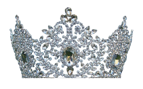 Queen Crown Png Transparent (black, white)