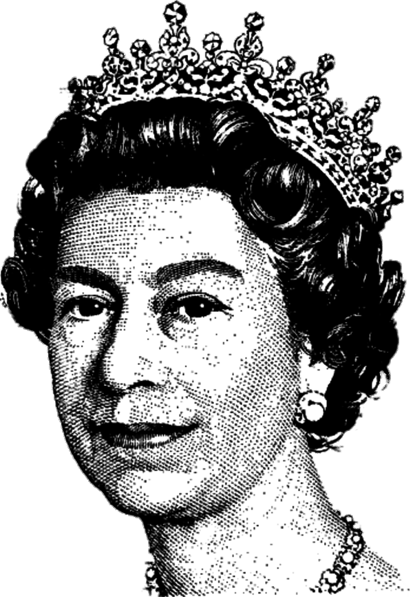 Queen Elizabeth Png Photos (gray, black, white)