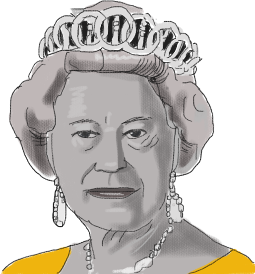 Queen Elizabeth Png Transparent (silver, gray, orange, black)