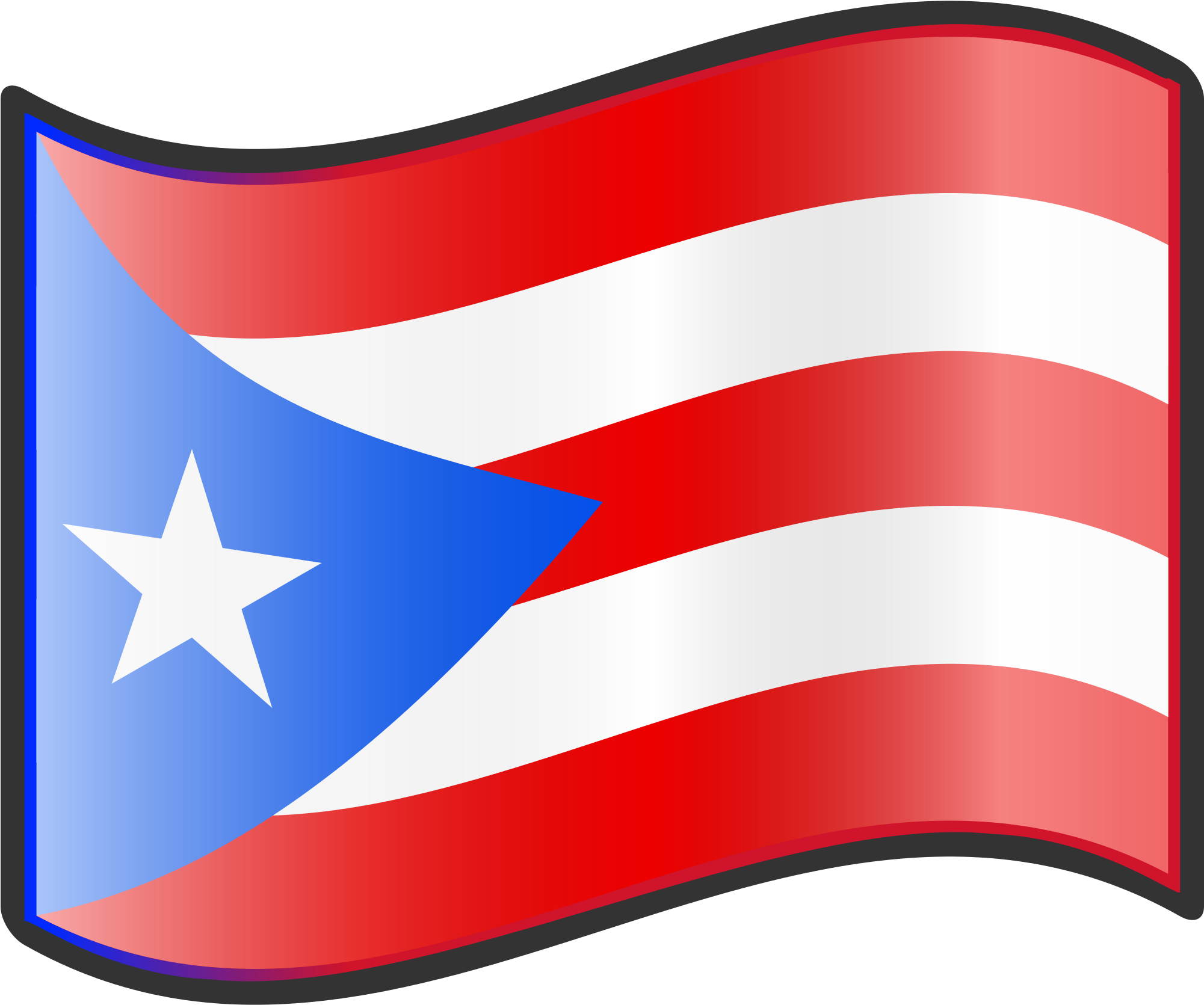 Puerto Rico Flag Png Free Image (black, lavender, white)