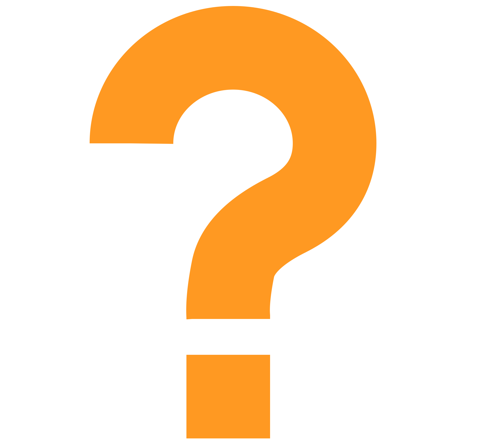 Question Mark Background Png (orange, black)