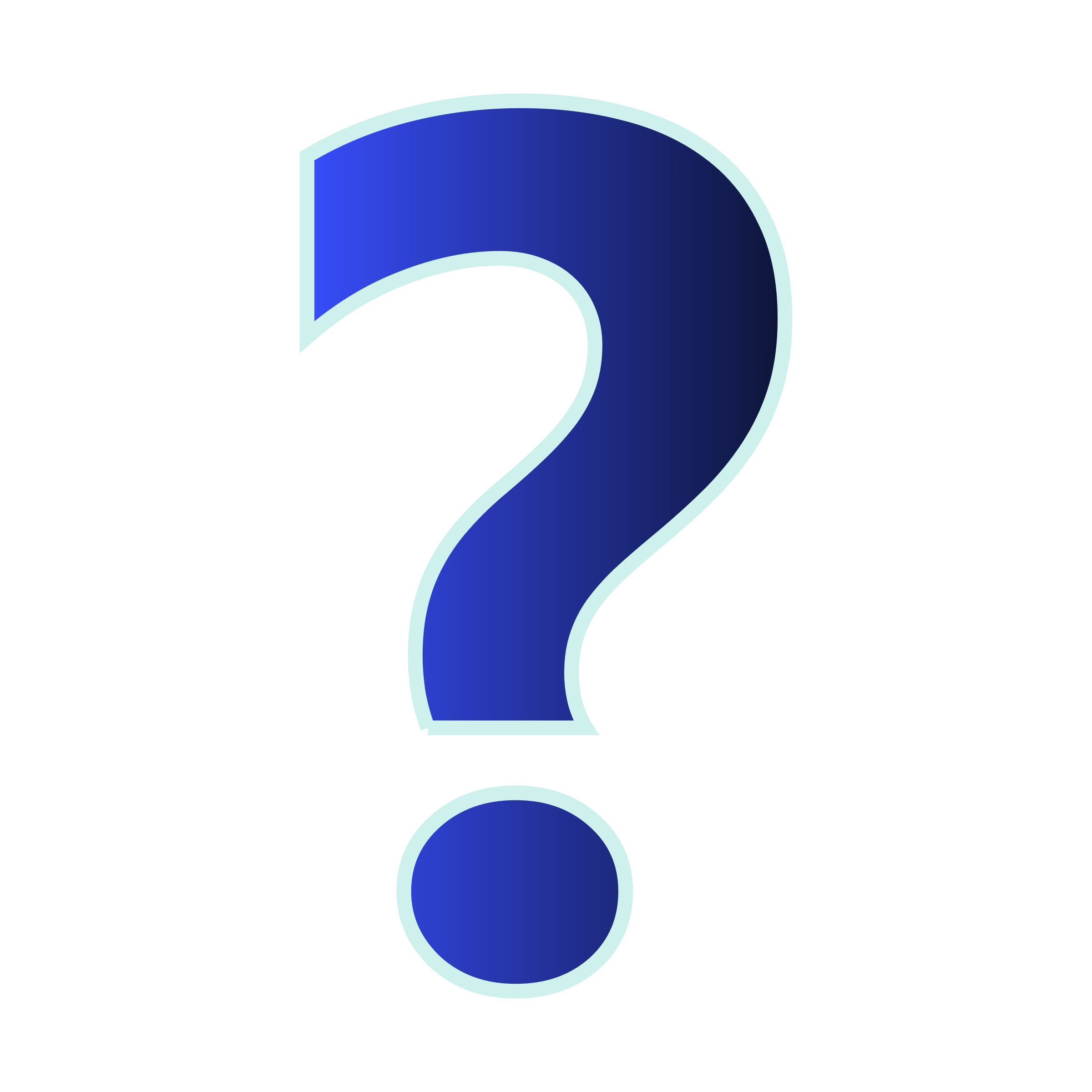 Question Mark Png File (black, navy)