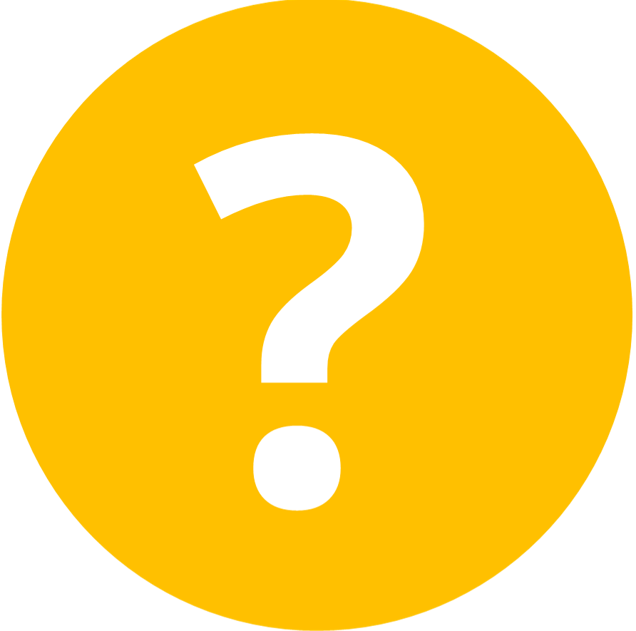 Question Mark Png Picture (black, orange, gold, white)