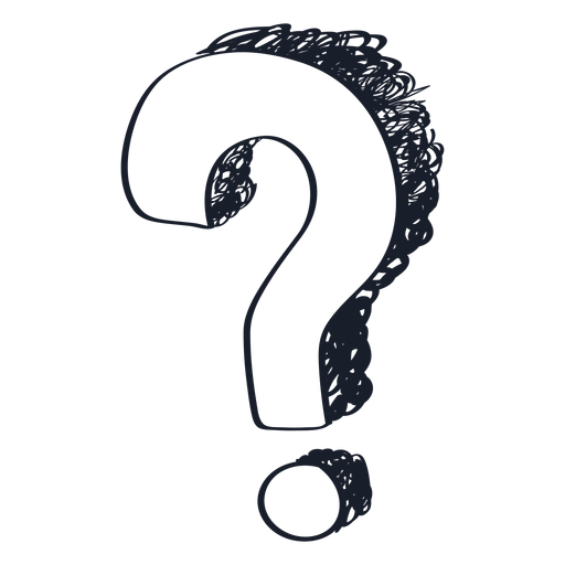 Question Mark Png Picture (black)