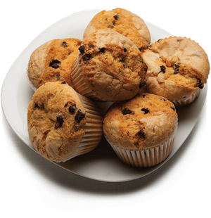 Muffin Png File (beige, lavender, black)