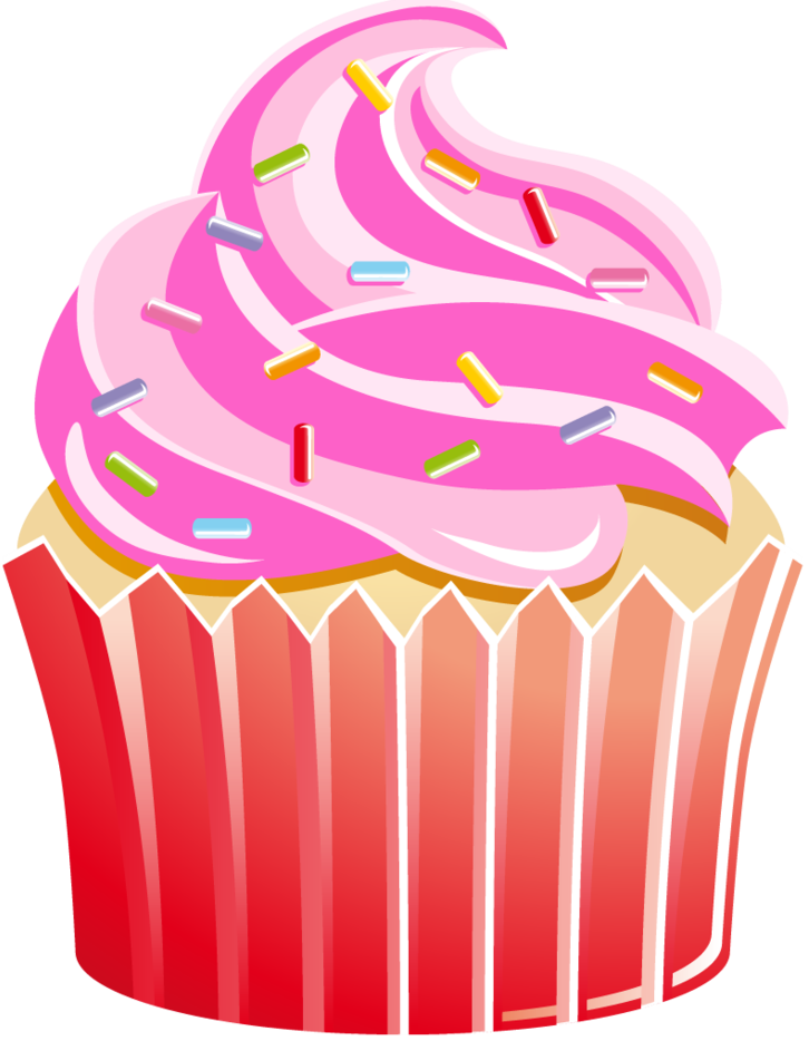 Muffin Png Isolated Hd (salmon, pink, black, violet)