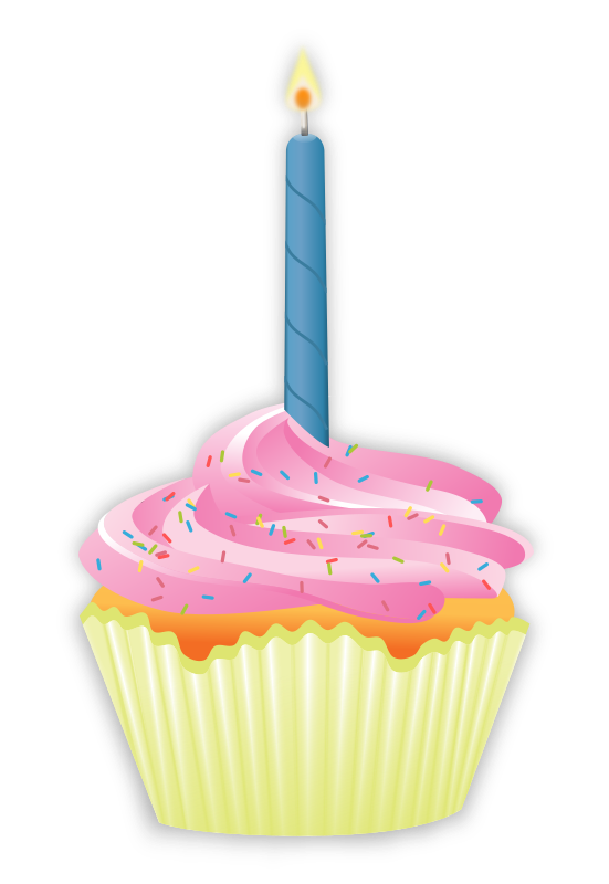 Muffin Transparent Png (black, teal)