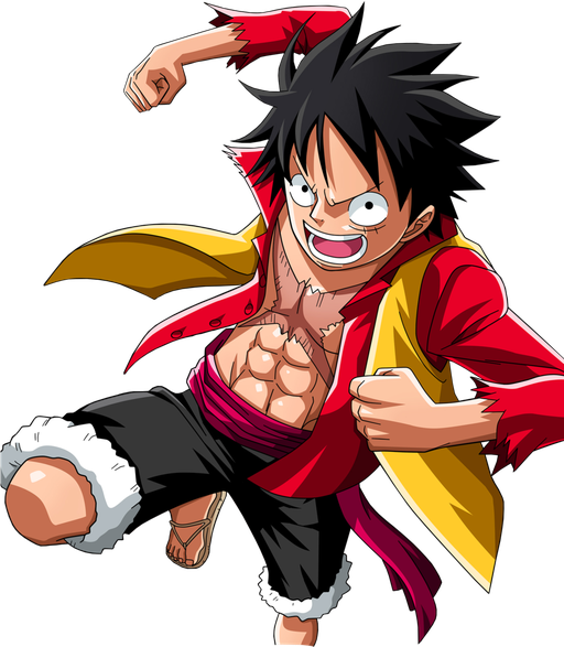 Luffy Png Photos (maroon, indigo, olive, black, white)