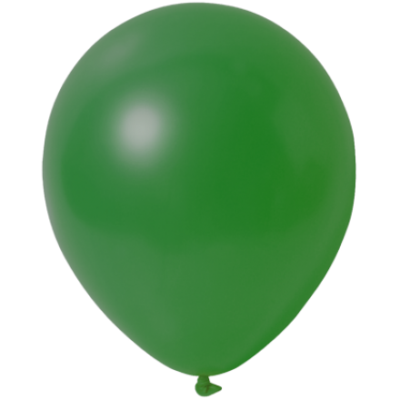 Luftballon Png File (green, black)