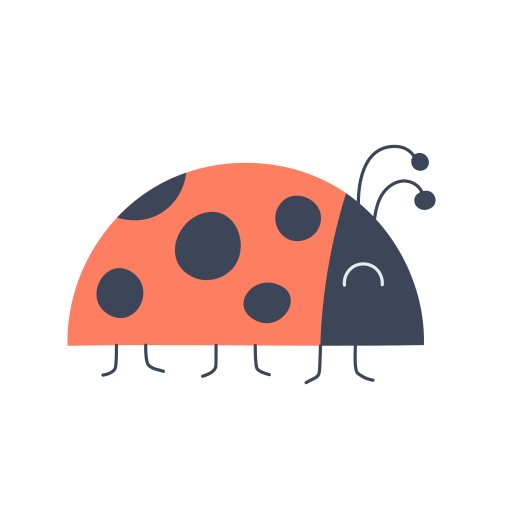 Bug Fly Insect Beetle Ladybug Icon Free Png Icon Download (chocolate, salmon, black, indigo)