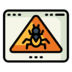 Bug Window Icon Free Transparent Png Icon Download Path (beige, gray, chocolate, black)