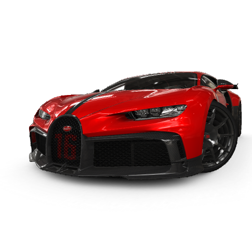 Bugatti Chiron Png File (black)