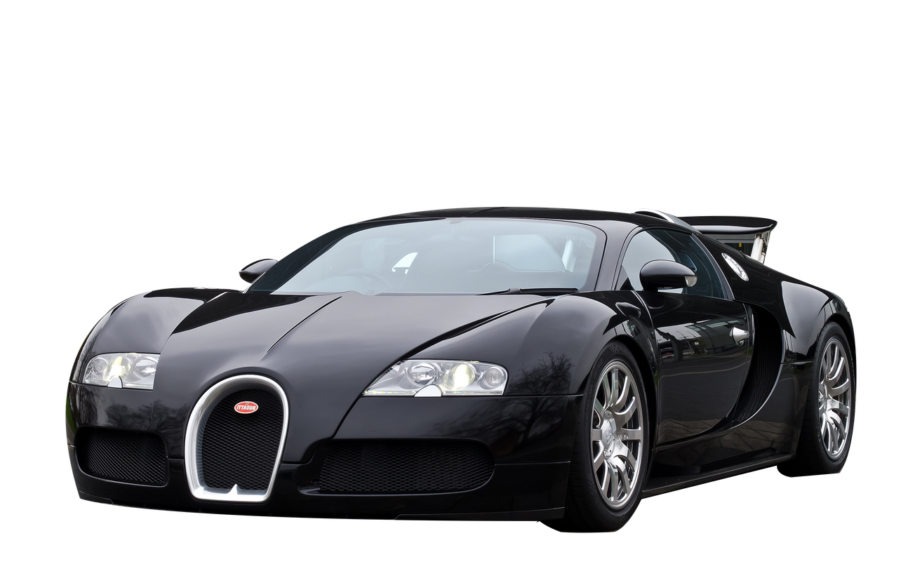 Bugatti Veyron Png Isolated Pic (black)