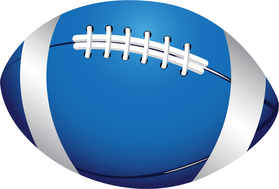 Rugby Ball Png Isolated Image (teal, black, white)