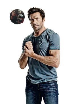 Hugh Jackman Png Clipart (gray, black)