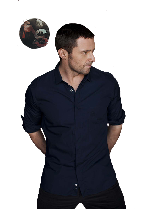 Hugh Jackman Png Image (white, black)