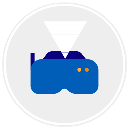 Augmented Headset Virtual Reality Technology Vr Ar Icon Free Transparent Png Icon Download (white, beige, black, lavender, teal)