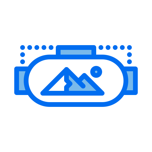 Augmented Reality Mountain Vr Helmet Glasses Icon Free Transparent Png Icon Download (navy, blue, black, white)