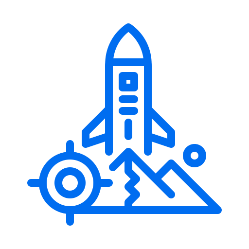 Augmented Reality Target Rocket Startup Mountain Icon Free Nobackground Png Icon Download (teal, blue, black)