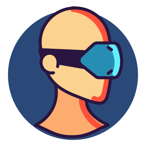 Augmentedreality Free Png Icon Download (salmon, indigo, black, pink, teal)