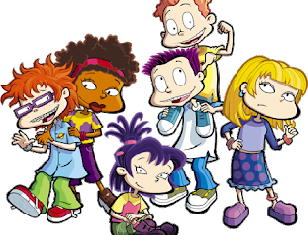 Rugrats Download Png Image (silver, beige, black, white)