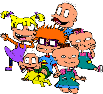 Rugrats Png Free Download (chocolate, yellow, black, violet, salmon)