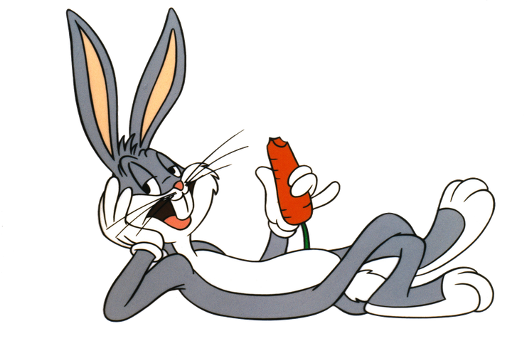 Bugs Bunny Cartoon Transparent Png (white, beige, black, silver)