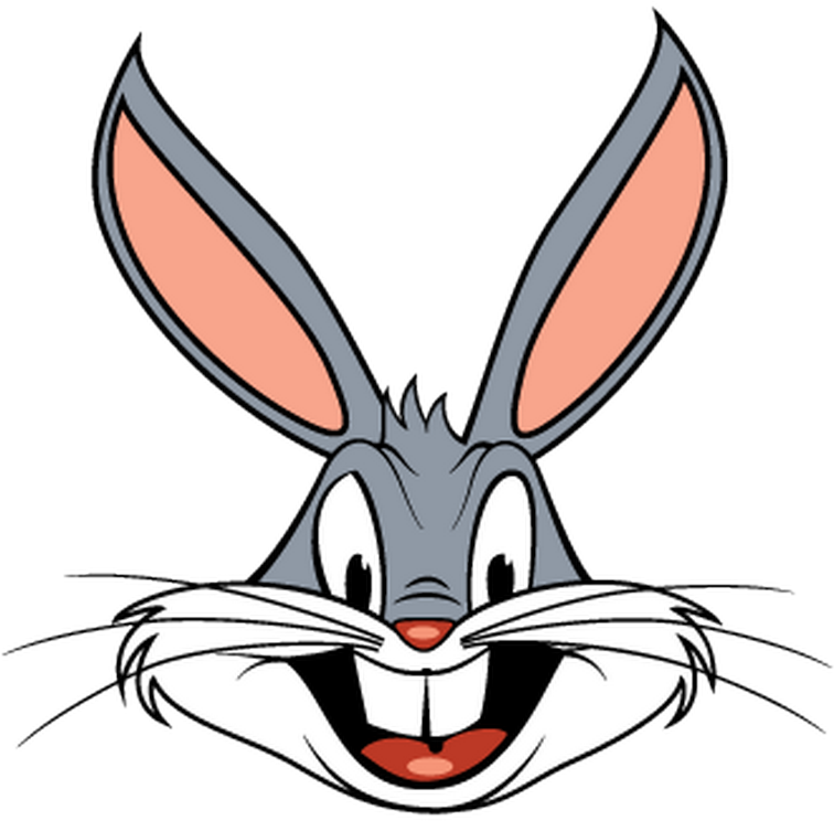 Bugs Bunny No Png Isolated Photos (white, salmon, black, gray)