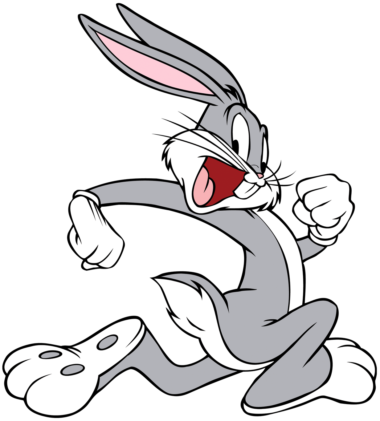 Bugs Bunny Png Transparent Picture (white, black, silver)