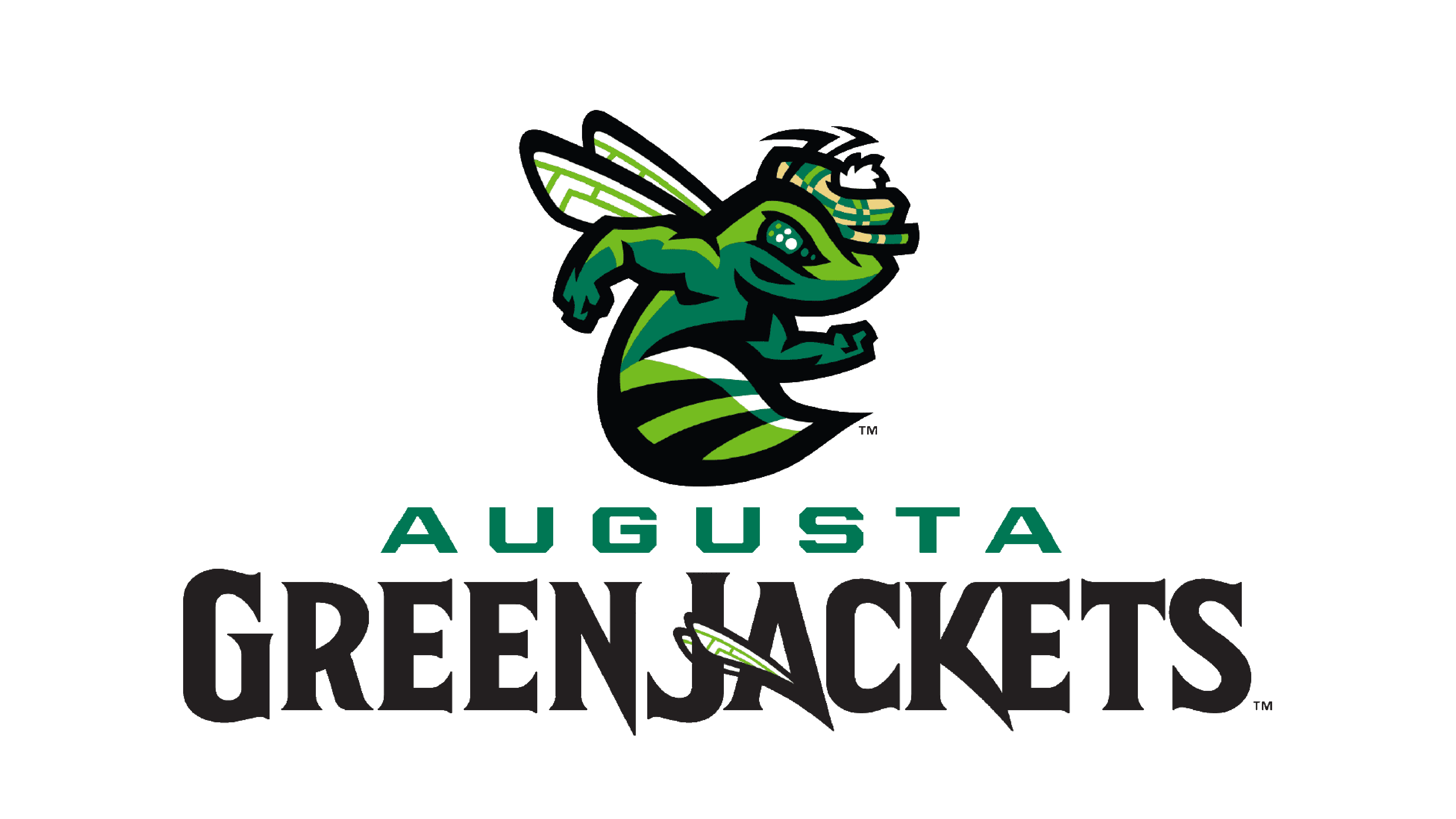 Augusta Greenjackets Png File (black, gray)