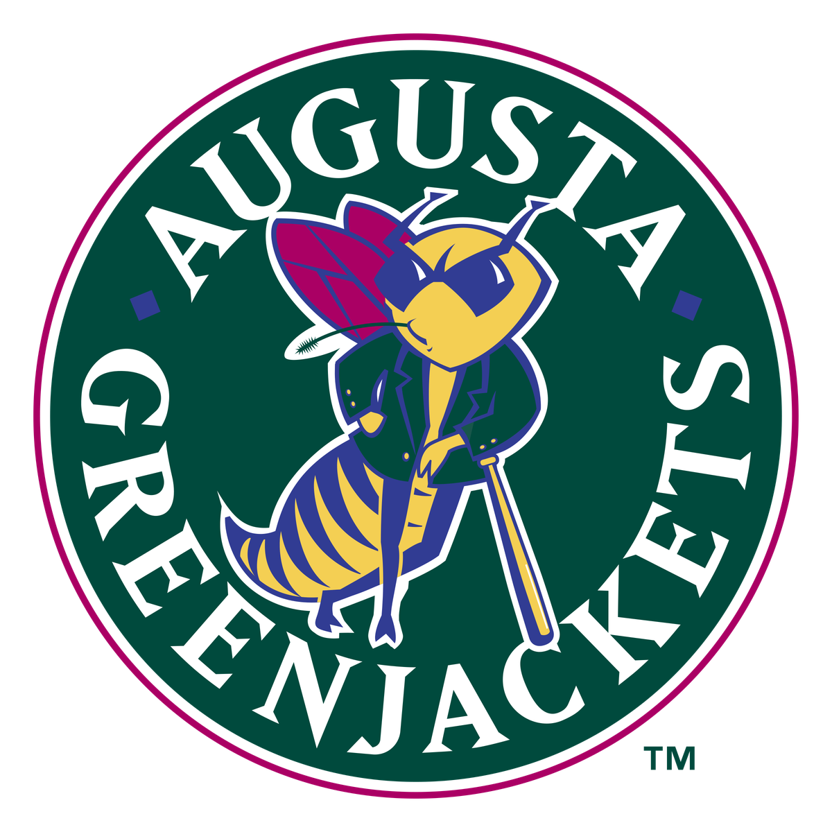 Augusta Greenjackets Png (white, green, black)