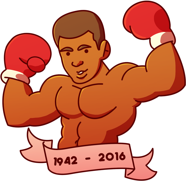 Muhammad Ali Png Clipart (olive, chocolate, black)