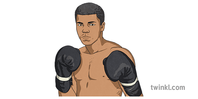 Muhammad Ali Png Hd (gray, salmon)