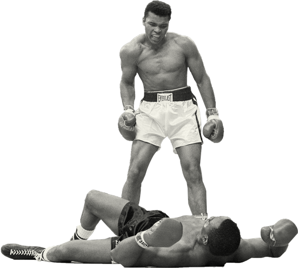 Muhammad Ali Png Image (indigo, gray, black)