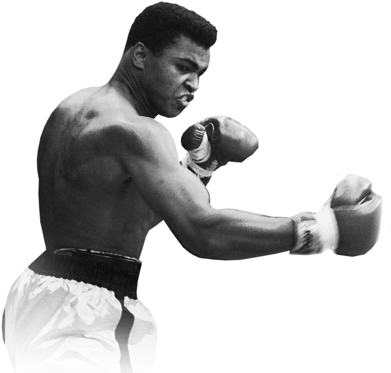 Muhammad Ali Png Isolated Hd (black)