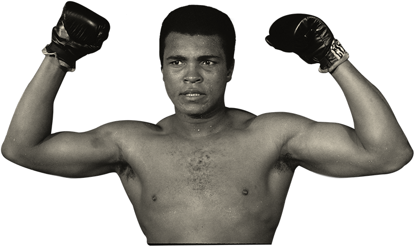 Muhammad Ali Png Pic (gray, black)