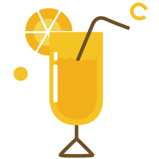 Juice Free Transparent Png Icon Download (orange, white, black, gold)